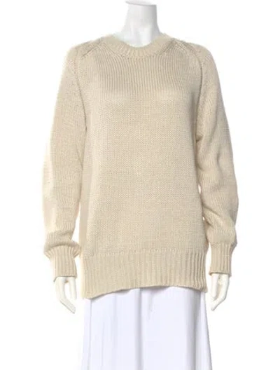 Pre-owned Orlebar Brown Crew Neck Sweater In Neutral