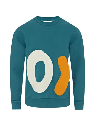 Orlebar Brown Crew-neck Sweater In Blue