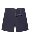 Orlebar Brown Dane Ii Belted Shorts In Blue