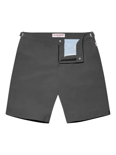 Orlebar Brown Dane Ii Swim Shorts In Gray