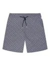 Orlebar Brown Dane Patterned Swim Shorts In Blue