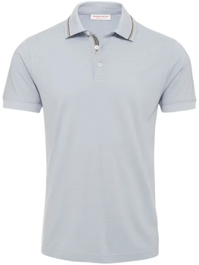 Orlebar Brown Dominic Polo Shirt In Blue