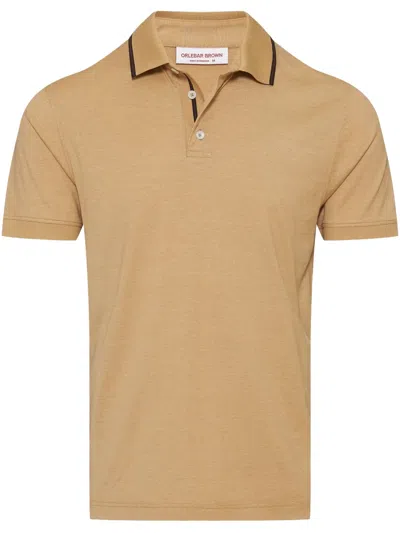 Orlebar Brown Dominic Polo Shirt In Neutrals