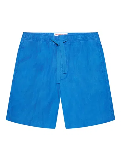 Orlebar Brown Drawstring Shorts In Blue