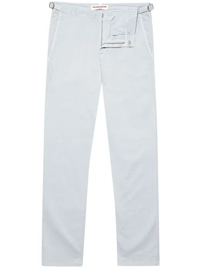 Orlebar Brown Fallon Tapered Trousers In Blue