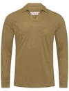 Orlebar Brown Felix Polo Shirt In Green