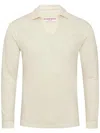 Orlebar Brown Felix Polo Shirt In White