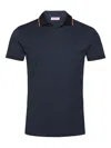 Orlebar Brown Felix Stripe-tipping T-shirt In Blue