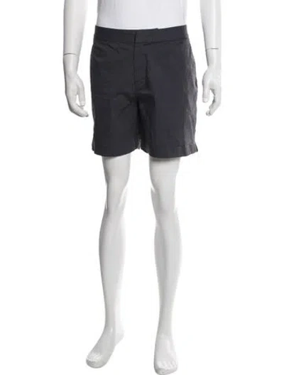 Pre-owned Orlebar Brown Flat Front Shorts In Blue