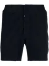 Orlebar Brown Fleece-texture Shorts In Blue
