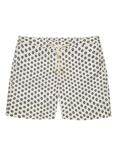 Orlebar Brown Geometric-print Swim Shorts