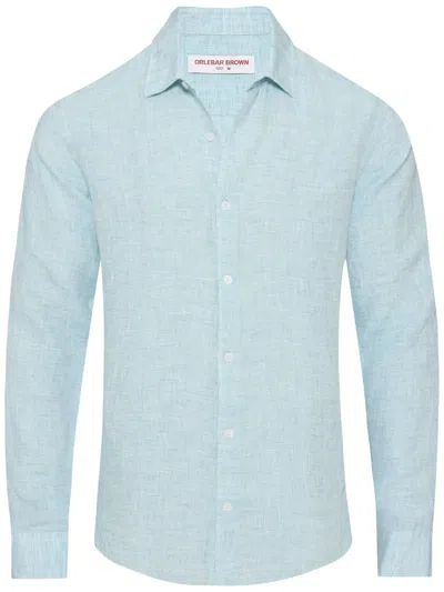 ORLEBAR BROWN GILES LINEN SHIRT