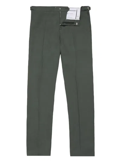 Orlebar Brown Griffon Tailored Trousers In Green