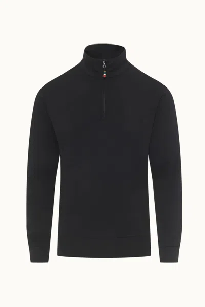 Orlebar Brown Half-zip Recycled Polyester Sweatshirt In Multi