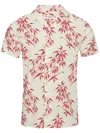 Orlebar Brown Hibbert Printed Linen Shirt In White