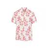 Orlebar Brown Hibbert Printed Linen Shirt In White