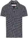 Orlebar Brown Hibbert Shirts In Blue