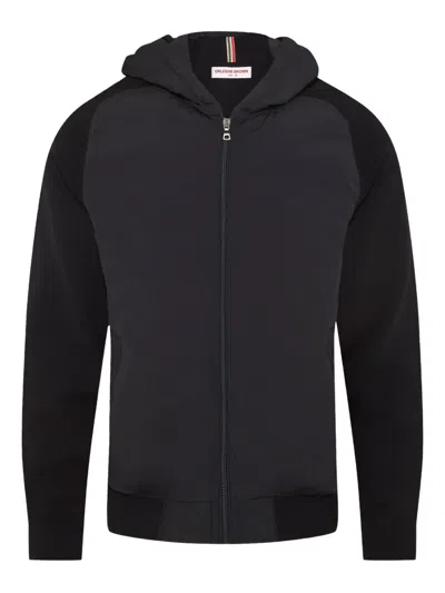 Orlebar Brown Hooded Quilted Jacket In Gold