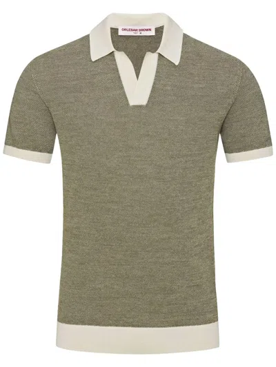 Orlebar Brown Horton Merino T-shirt In Green
