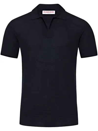 ORLEBAR BROWN HORTON PIQUÉ POLO SHIRT