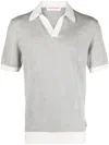 Orlebar Brown Horton Short-sleeved Polo Shirt In Grey