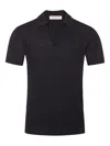 Orlebar Brown Horton Silk-cotton-blend T-shirt In Black