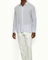Orlebar Brown Justin Shirt In Hush In White