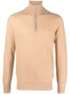 Orlebar Brown Lennard Zip-up Cashmere Jumper In Neutrals