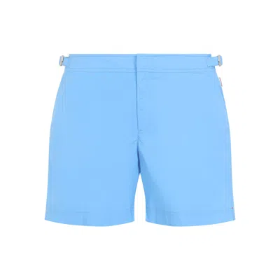 Orlebar Brown Light Blue Bulldog Polyamide Swim Shorts