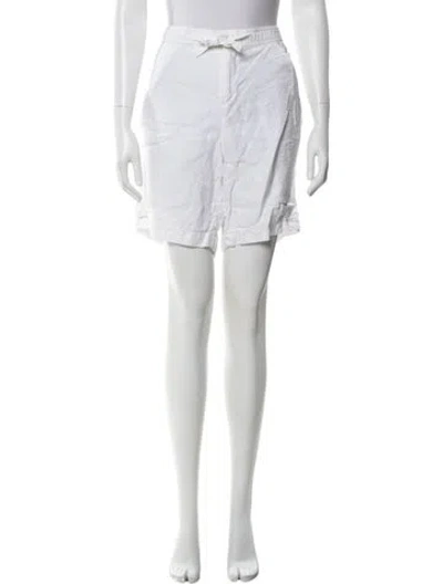 Pre-owned Orlebar Brown Linen Knee-length Shorts In White