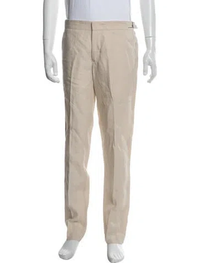 Pre-owned Orlebar Brown Linen Pants In Neutral