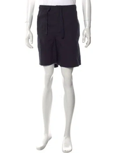 Pre-owned Orlebar Brown Linen Shorts W/ Tags In Blue