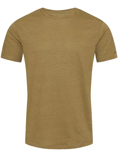 Orlebar Brown Linen T-shirt In Green