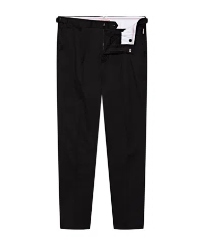 Orlebar Brown Logo Cashmere Casual Pants In Black