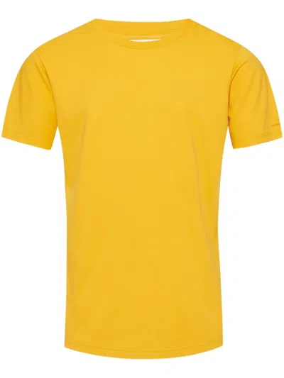 Orlebar Brown Logo-embroidered T-shirt In Orange