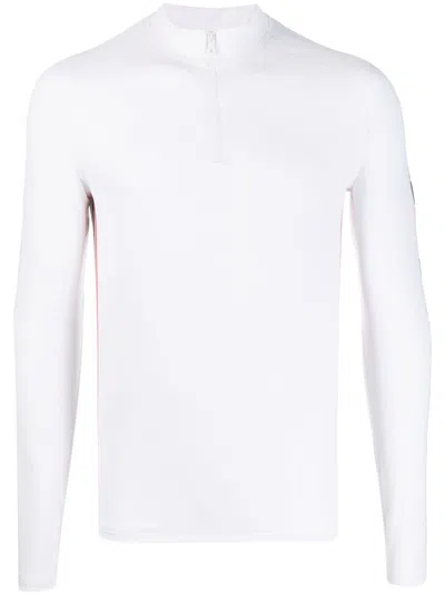 Orlebar Brown Logo-print Compression Jumper In White