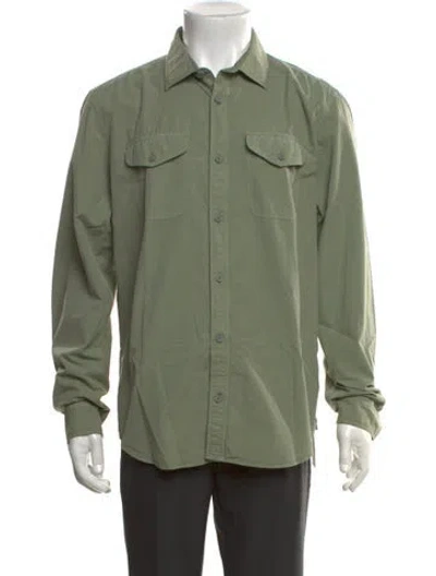 Pre-owned Orlebar Brown Long Sleeve Shirt W/ Tags In Green