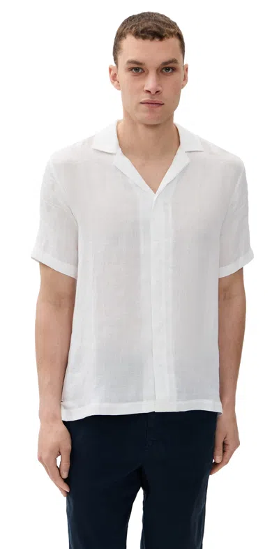 Orlebar Brown Maitan Ii Linen Shirt White