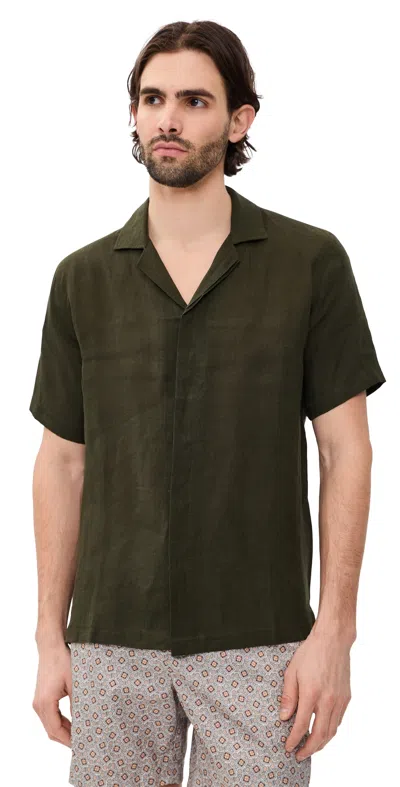 Orlebar Brown Maitan Ii Polo Bayleaf Green
