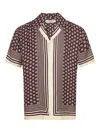 Orlebar Brown Maitan Camp-collar Printed Silk-twill Shirt
