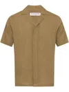 Orlebar Brown Maitan Ii Linen Shirt Agave