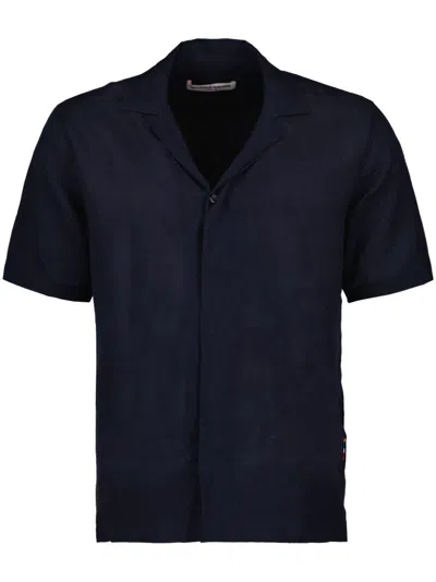 Orlebar Brown Maitan Shirt In Black