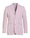 Orlebar Brown Man Blazer Light Pink Size Xxl Linen, Cotton In Multi