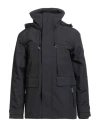 Orlebar Brown Man Jacket Black Size Xxl Polyamide In Black