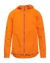 Orlebar Brown Man Jacket Orange Size Xxl Polyester In Orange