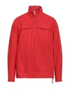 Orlebar Brown Man Jacket Red Size Xl Cotton, Polyamide In Red