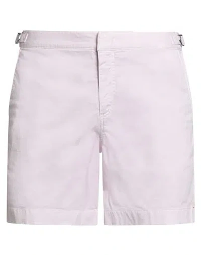 Orlebar Brown Man Shorts & Bermuda Shorts Pink Size 32 Cotton, Elastane