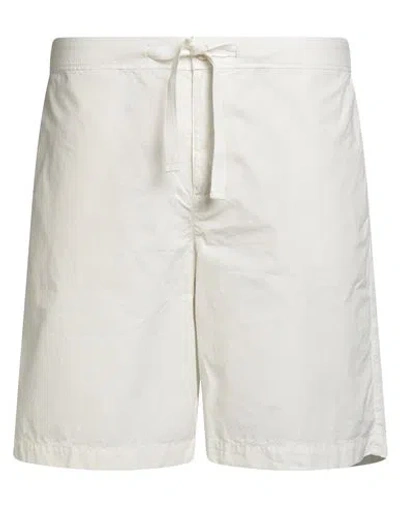 Orlebar Brown Man Shorts & Bermuda Shorts White Size 30 Cotton
