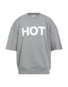 Orlebar Brown Man Sweatshirt Grey Size Xl Cotton, Polyester, Elastane In Gray