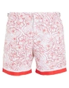 Orlebar Brown Man Swim Trunks Off White Size 34 Polyester In Off White